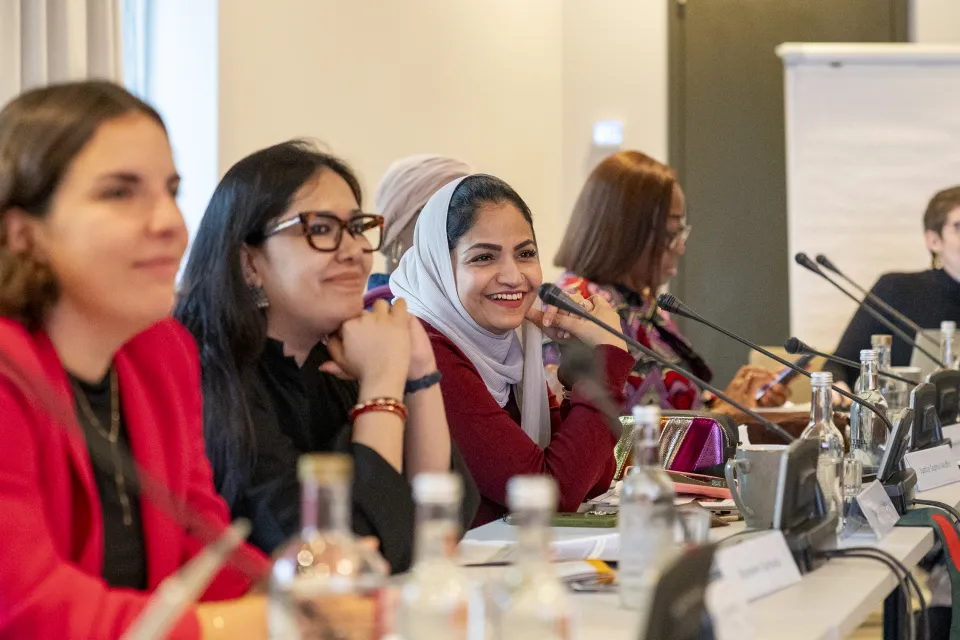 Participants of the 2025 Women Constitution-Makers' Dialogue.